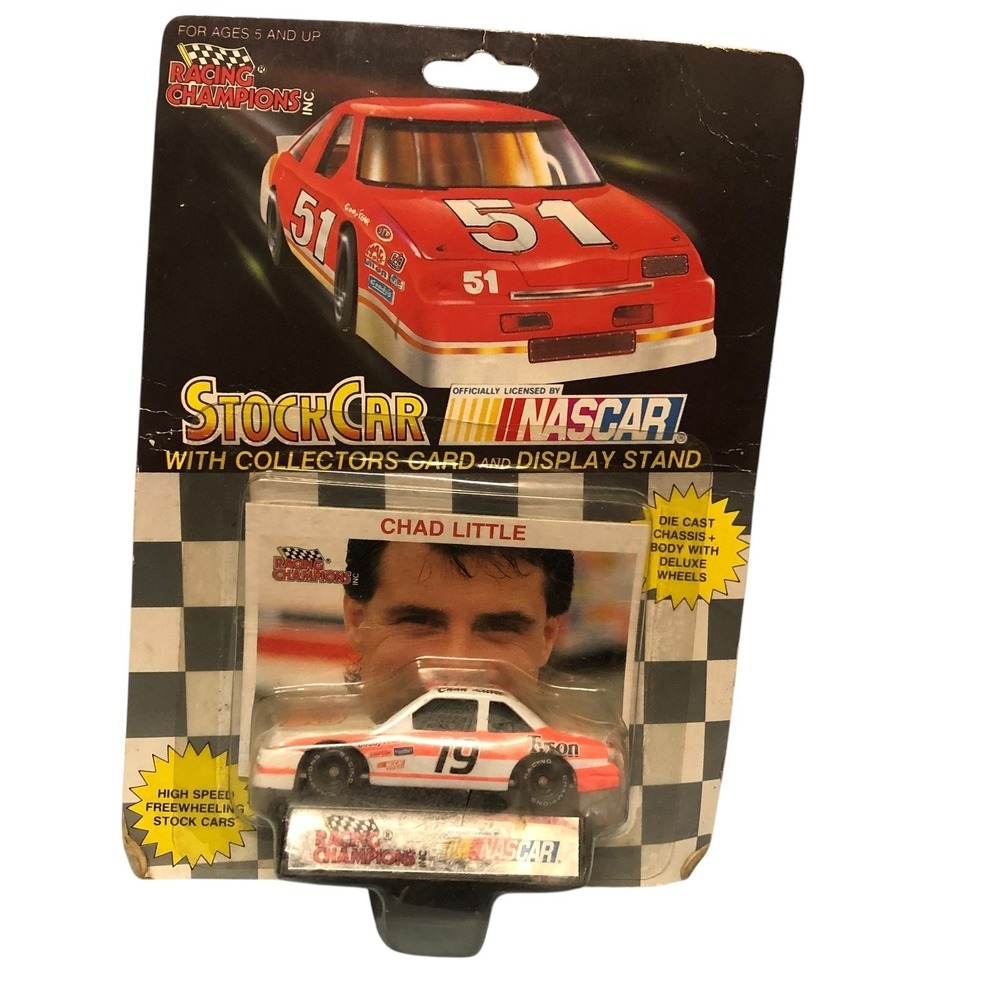 Rare Racing‎ Champions Stock Car Chad Little #19 Die Cast NASCAR 1997